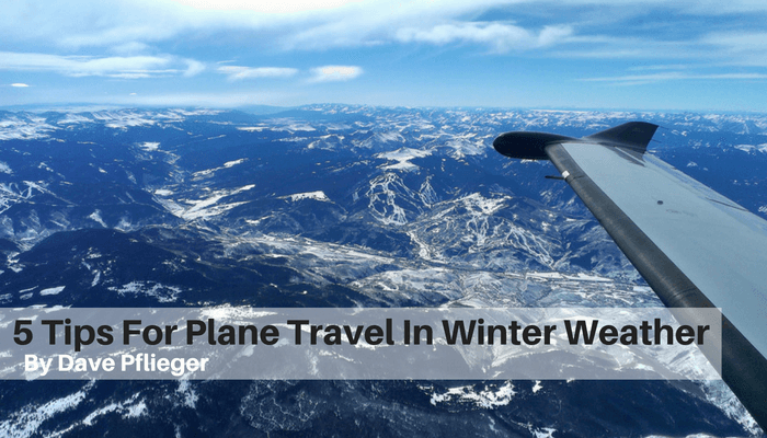 5 Tips For Plane Travel In Winter Weather